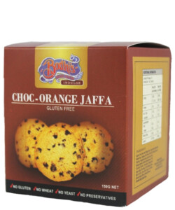 Gluten Free - Chocolate Orange Jaffa Cookie 150g