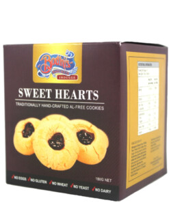 Sweetheart Cookie Tray (Al-Free) 180g