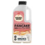 A photo of Bodhi's Gluten Free Original Fibre Rich pancake mix in an easy mix bottle - add liquid, shake and cook.