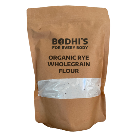 A photo of Bodhi's Organic Rye Wholegrain flour