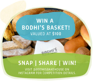 Bodhi's competition slide win a $100 basket